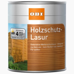 OBI Holzschutz-Lasur Transparent 750 ml