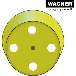 Wagner Topffüße, selbstklebend, grau, Ø 20mm, 16er Set für Zubehör Pflanztöpfe.