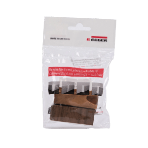 Egger Außenecke Kubisch 6 cm Nußbaum Braun 2 Stück