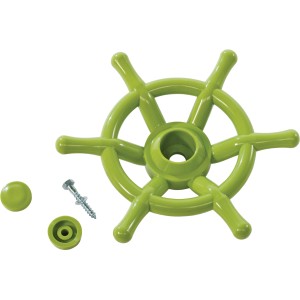 Lindgrünes Axi Bootsrad 34cm für Spielgeräte, Zubehör für Spielhaus oder Garten.