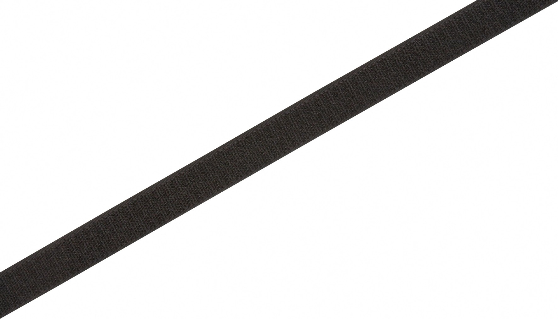 Klettband Selbstklebend Schwarz 20 mm Meterware kaufen bei OBI