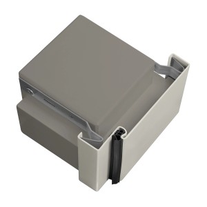 EcoStar Umfassungszarge, Mauerwerk, lichtgrau, 100x200 cm. Robuste Stahlzarge für den Innenausbau.