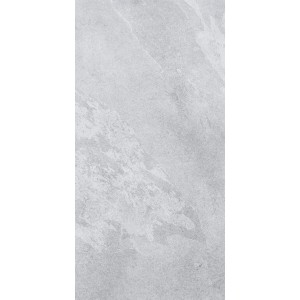 Graue Bodenfliese Feinsteinzeug Mare, 60,4x30,2 cm, matte Steinoptik für Innenräume.