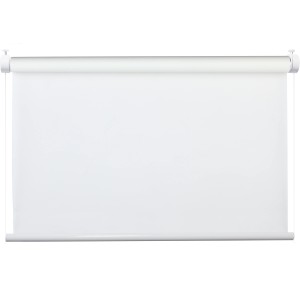 Weißes My Deco Rollo Verspannt Flex 90x130 cm für Fenster, stufenlos verstellbar.