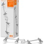 Ledvance LED-Spot, 4-flammig, silberfarben, 17 cm. Deckenleuchte mit vier flexiblen Strahlern.
