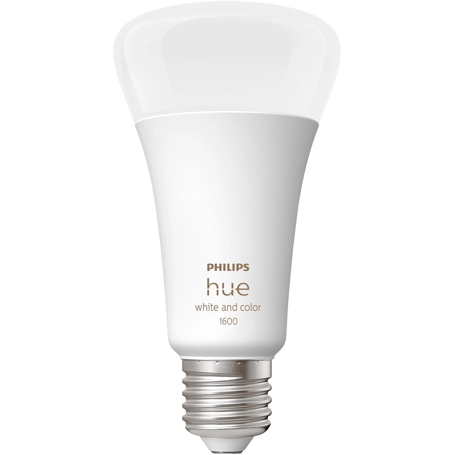 Philips Hue E27 LED Lampe, White & Color Ambiance, 1600 lm, 1er Pack. Smarte Beleuchtung für Ihr Zuhause.
