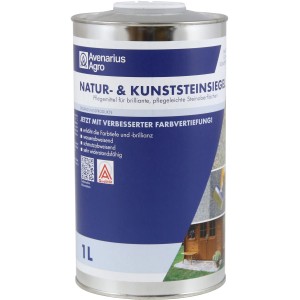 Avenarius Agro Natur- und Kunststeinsiegel, 1 Liter Gebinde. Pflegemittel für Steinoberflächen.