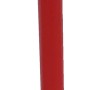 Rote, höhenverstellbare Stahl-Baustütze (165-300 cm) für Bauarbeiten und Renovierungen.