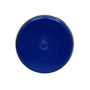 Draufsicht einer Dose Dupli-Color Lackspray Auto Color in Blau Pearl.