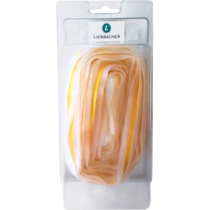 Transparente, selbstklebende Glasbodendichtung aus Silikon, 5 lfm, für Kamin- und Ofenzubehör.