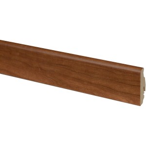Sockelleiste SU060L Kirschholz, 19x58x2400 mm, MDF furniert für Clipmontage.