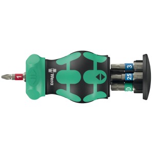 Wera Bicycle Set 5 Kompakt Schraubendreher mit Bits, 7-teilig. Ideal für Fahrräder.
