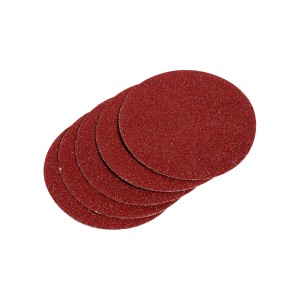 LUX Haftschleifauflagen, ungelocht, Ø 115 mm, Körnung K40, für Winkelschleifer.