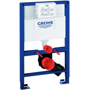 Grohe QuickFix Solido Vorwandelement für WC, 0,82 m Bauhöhe, zur Trockenverkleidung.