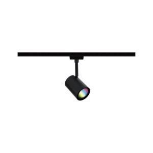 Paulmann Schienenspot Luxe URail RGBW Dimmbar Schwarz 16,3 cm x 9 cm x 6,5 cm