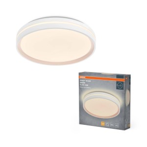 Runde Osram LED-Deckenleuchte Orbis Noemi in Weiß, 39 cm, dimmbar, warmweißes Licht für Innenräume.
