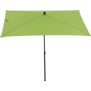 Grüner Siena Garden Marktschirm, 140x210 cm, mit Knickfunktion für optimale Schattenausrichtung.