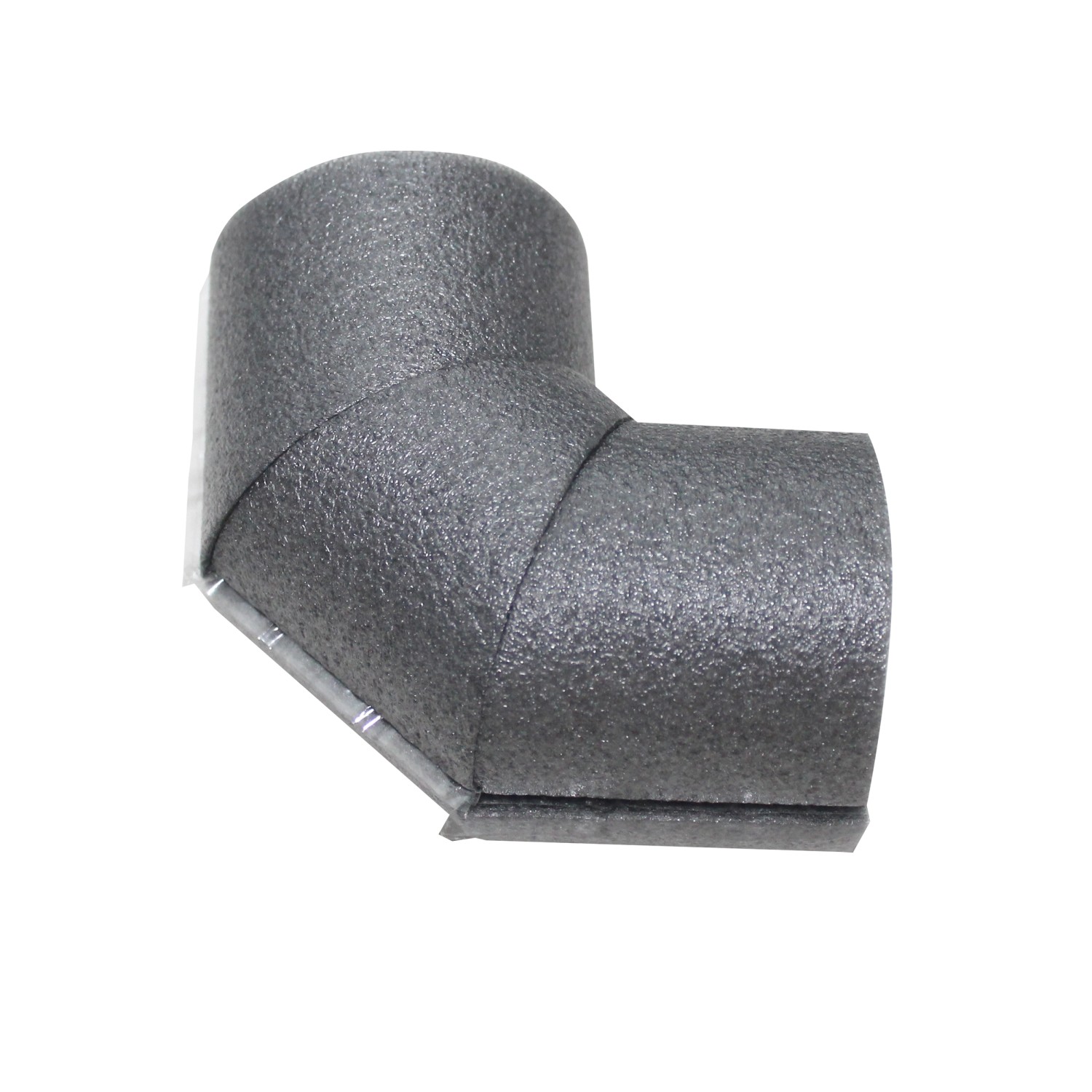 CLIMAPOR Bogen 90° Für Rohrisolierung - 10 Stück PE 28/13 Grau Bis 95°C
