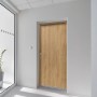 Splendoor Wohnungseingangstür BARI ACOUSTIC RC2 Links Eiche, Schallschutztür