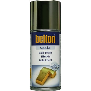Belton Special Gold-Effekt Spray, glänzender Goldspray für kreative Projekte und Dekorationen.