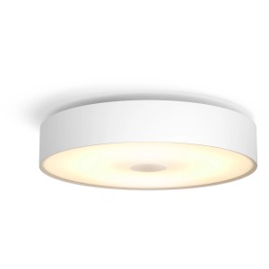 Weiße Philips Hue White Ambiance Fair LED-Deckenleuchte mit Dimmer, 2.750 lm.