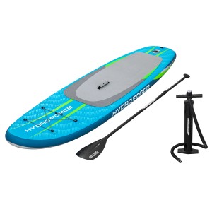 Bestway SUP Board-Set Aqua Journey, blau, mit Paddel und Pumpe. Ideal für Stand Up Paddling.