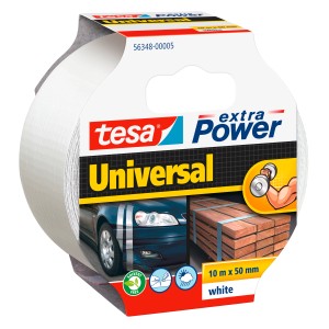 Tesa Extra Power Universal Weiß 10 m x 50 mm