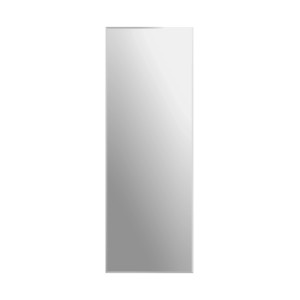 Rechteckiger Kristall-Facettenspiegel Gennil, 50x140 cm, hochformatig für Bad oder WC.