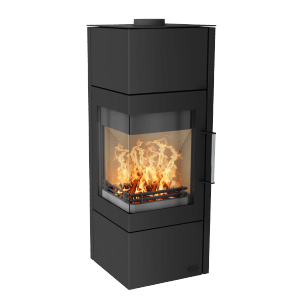 Fireplace Royal Kaminofen Stahl Schwarz 6 kW