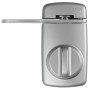 Abus Türzusatzschloss 7030 in Silber mit Sperrbügel für Türsicherheit.