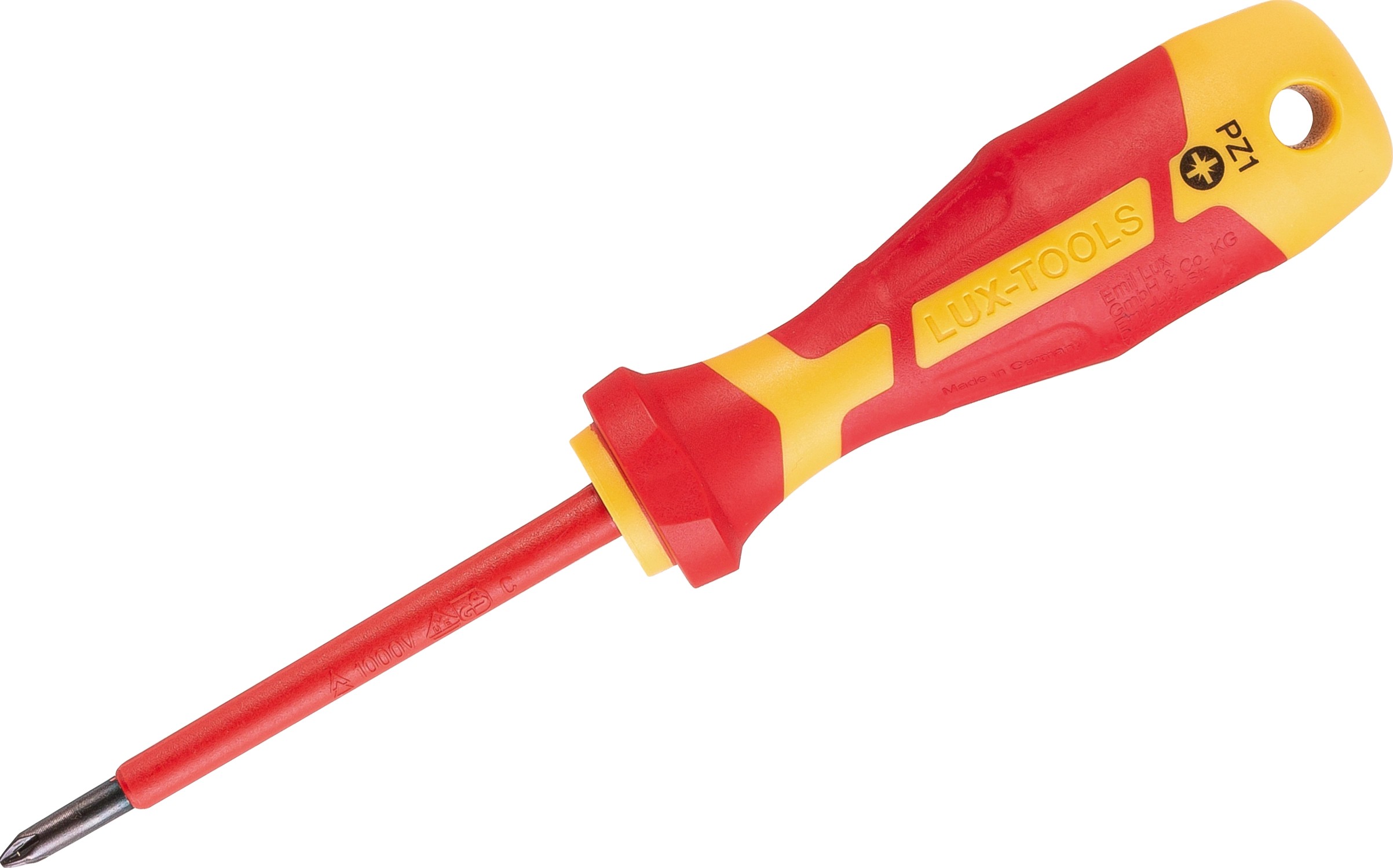 LUX VDE-Schraubendreher Professional PZ1 x 80 mm kaufen bei OBI