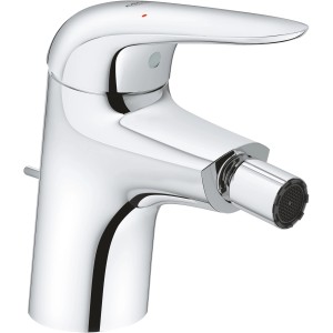 Glänzende Grohe Eurostyle Bidet Armatur mit Kugelgelenk und Chromoberfläche.