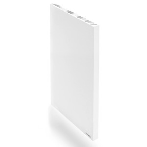 Weiße Vasner Konvi VE RX Infrarotheizung, 900 W, vertikal. Elektrische Heizung für Innenräume.