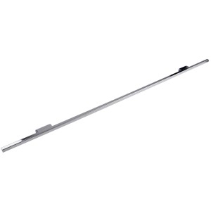 Fackelmann Oxford LED-Aufsatzleuchte, chromfarben, für Spiegelschränke.