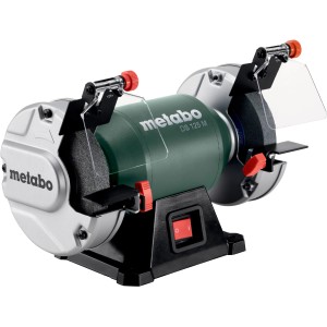 Metabo Doppelschleifmaschine DS 125 M für Schleif-, Schärf- und Entgratarbeiten mit Funkenschutzgläser.