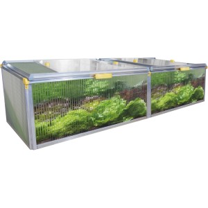 Juwel Frühbeetsystem Protect 2000 mit Gemüse, schützt vor Schädlingen.