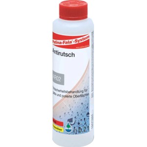 Patina Antirutsch 0,2 l Flasche für sichere Fliesen und Natursteinböden.