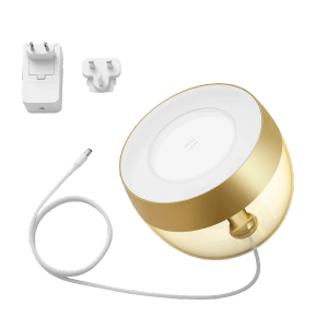 Philips Hue Smart-LED-Tischleuchte Iris White & Color Ambiance Gold