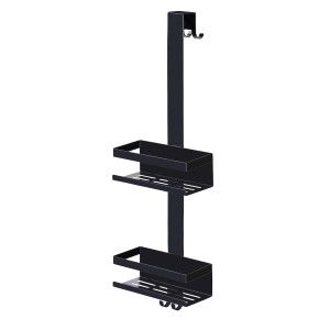 Wenko Duschcaddy Bribano Duo 23 cm x 71 cm x 18 cm Schwarz