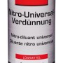 Nitro Universal Verdünnung, Lösemittel, 500ml, transparent. Zum Reinigen und Verdünnen von Lacken.