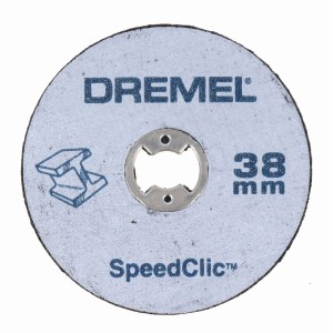 Dremel EZ SpeedClic Metalltrennscheibe, 38mm Durchmesser für Miniaturwerkzeuge.