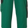 Kübler Pulse Bundhose Eco, moosgrün/schwarz, Gr. 56. Arbeitshose mit Cargotaschen und Stretcheinsatz.