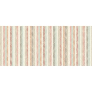 d-c-fix Tischdecke Lulina mit Streifenmuster, 150x220 cm. Dekorativer Tischbelag für Küche und Esszimmer.