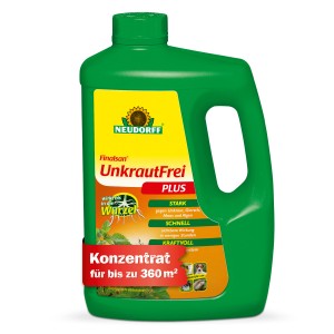 Neudorff Finalsan Unkraut-Frei Plus 2l: Unkrautvernichter Konzentrat für bis zu 360m²