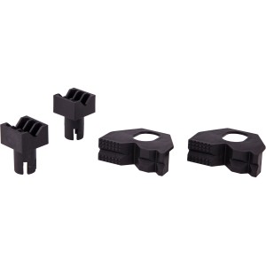 wolfcraft Kunststoffbacken zum Rundspannen