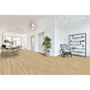 Check Click-Vinylboden PET Nimbus Breitdiele inkl. Trittschall Eiche