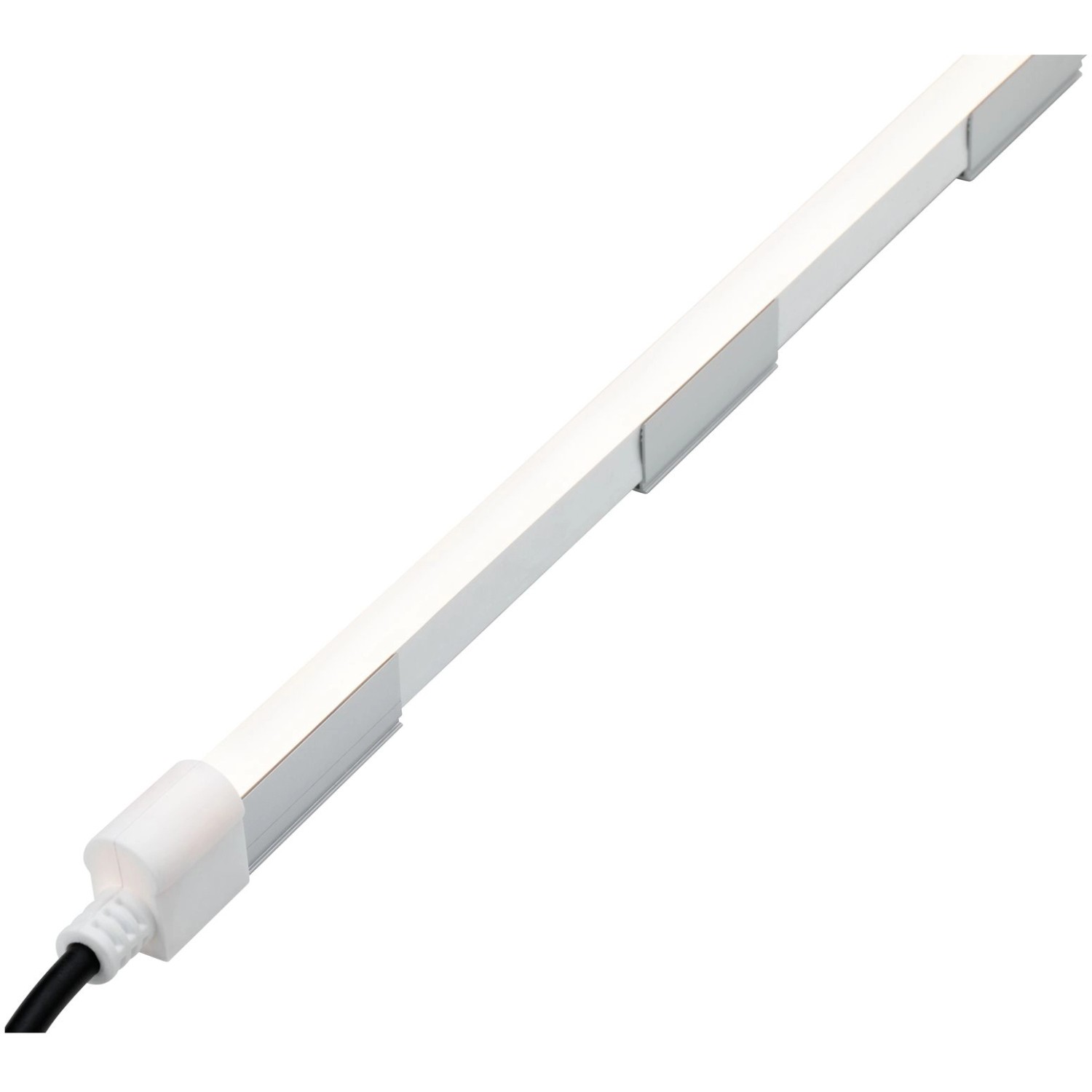 Paulmann Plug & Shine LED-Stripe mit 6 Montage-Clips (5 cm) für Außenbeleuchtungssysteme.
