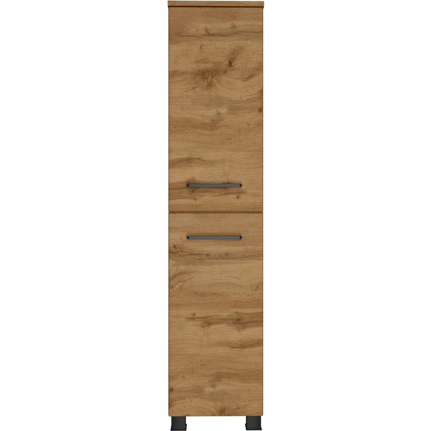 Held Möbel Midischrank Florenz, 30 cm breit, Wotaneiche Dekor für Bad-Hängeschrank.