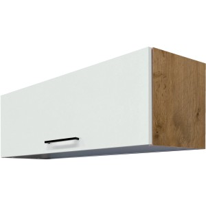 Flex-Well Exclusiv Küchen-Kurz-Oberschrank Vintea 100x32cm Magnolie-Lancelot Oak