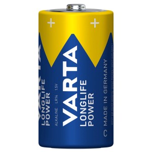 Varta Baby C LR14 Alkalibatterie, 1.5V, blau-gelb. Longlife Power für energieintensive Geräte.